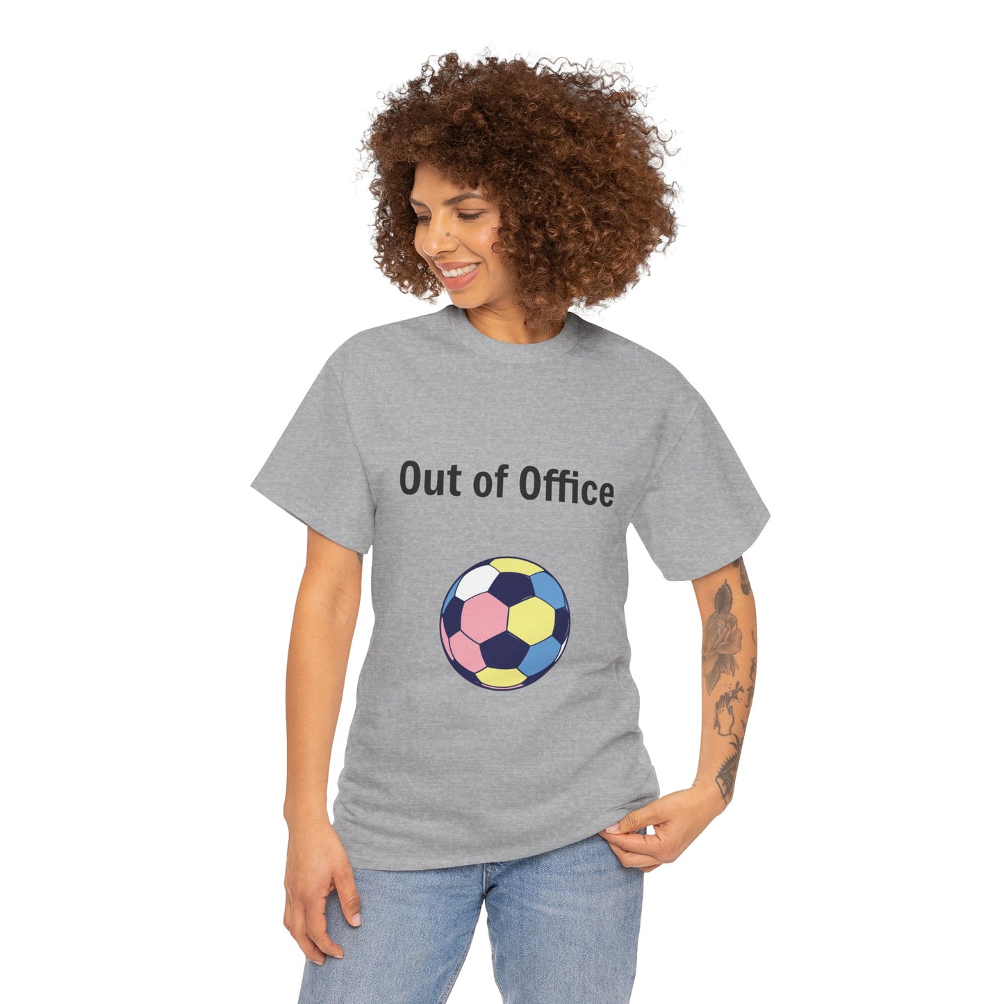 I’d Rather Watch Soccer T-Shirt | Funny 'Out of Office' Soccer Tee