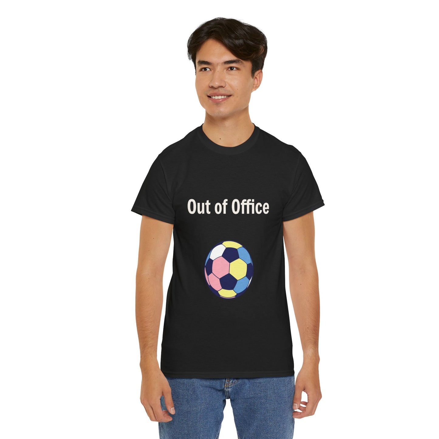 I’d Rather Watch Soccer T-Shirt | Funny 'Out of Office' Soccer Tee