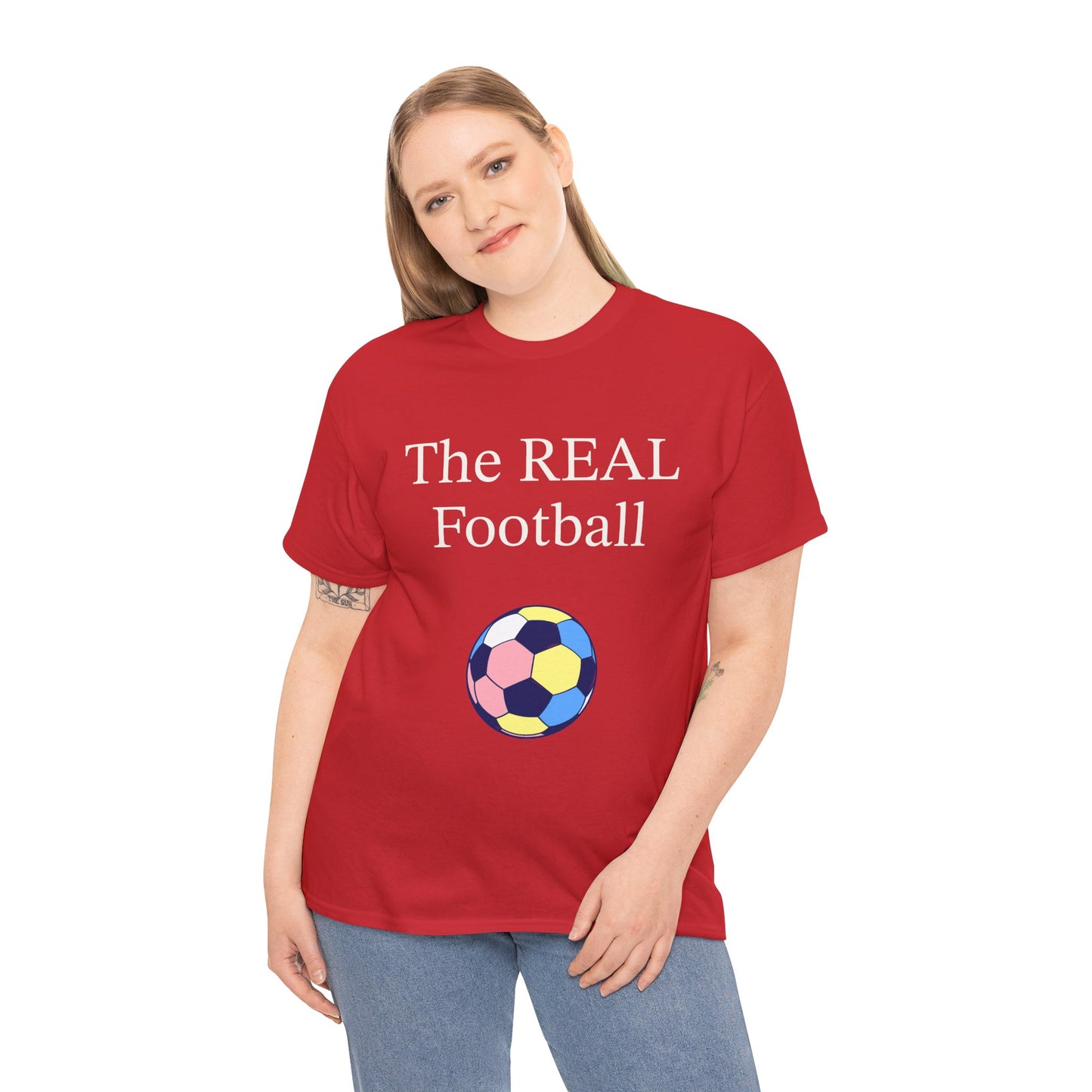 'The REAL Football' - Calling all soccer fans! Funny T-Shirt