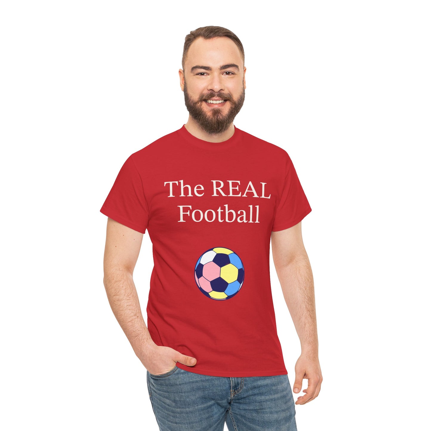 'The REAL Football' - Calling all soccer fans! Funny T-Shirt