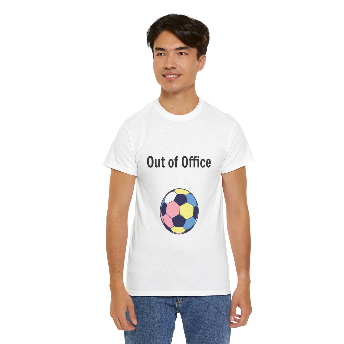 I’d Rather Watch Soccer T-Shirt | Funny 'Out of Office' Soccer Tee