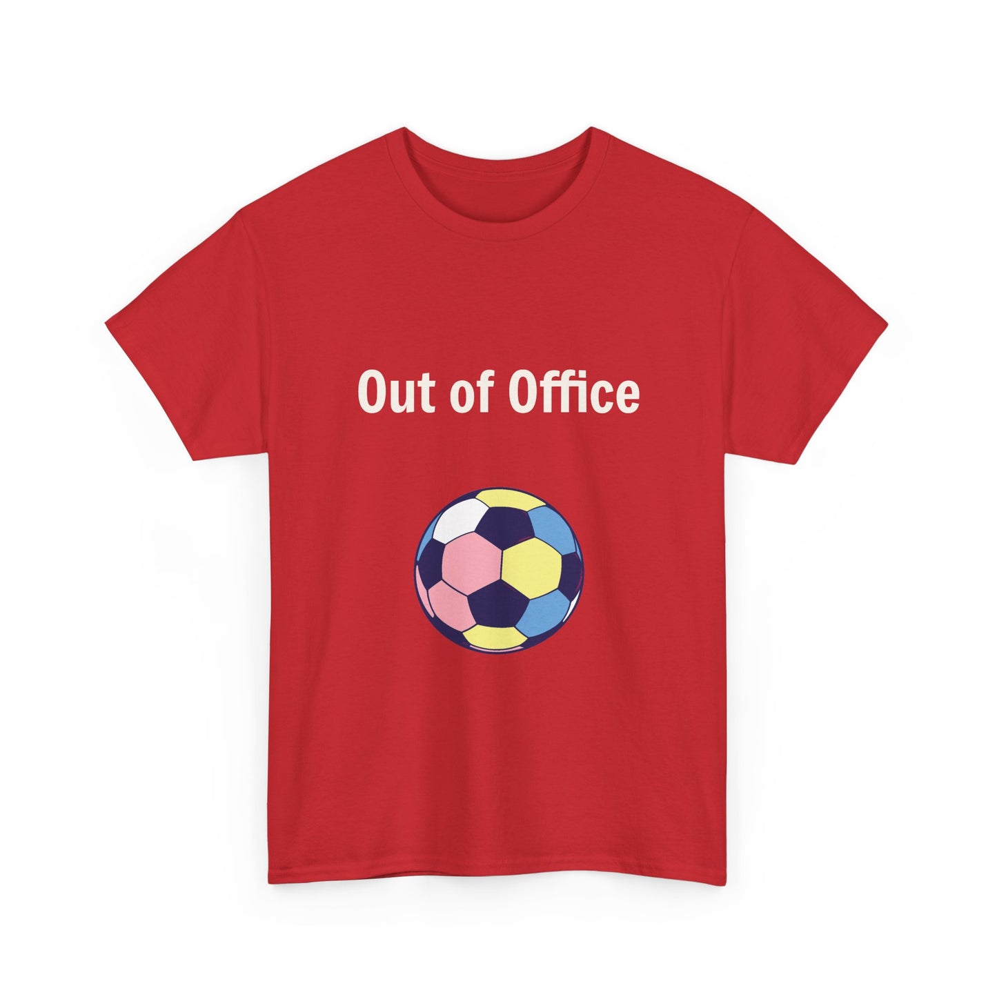 I’d Rather Watch Soccer T-Shirt | Funny 'Out of Office' Soccer Tee