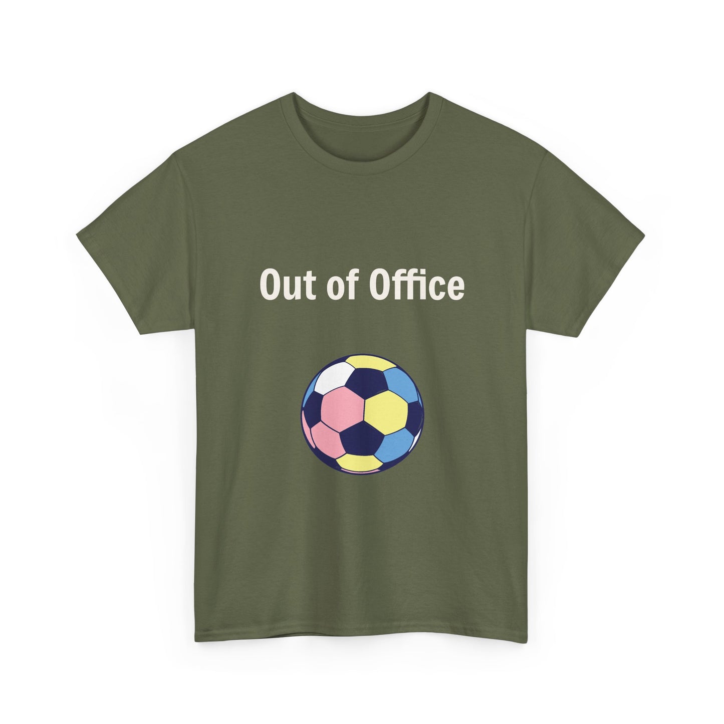 I’d Rather Watch Soccer T-Shirt | Funny 'Out of Office' Soccer Tee