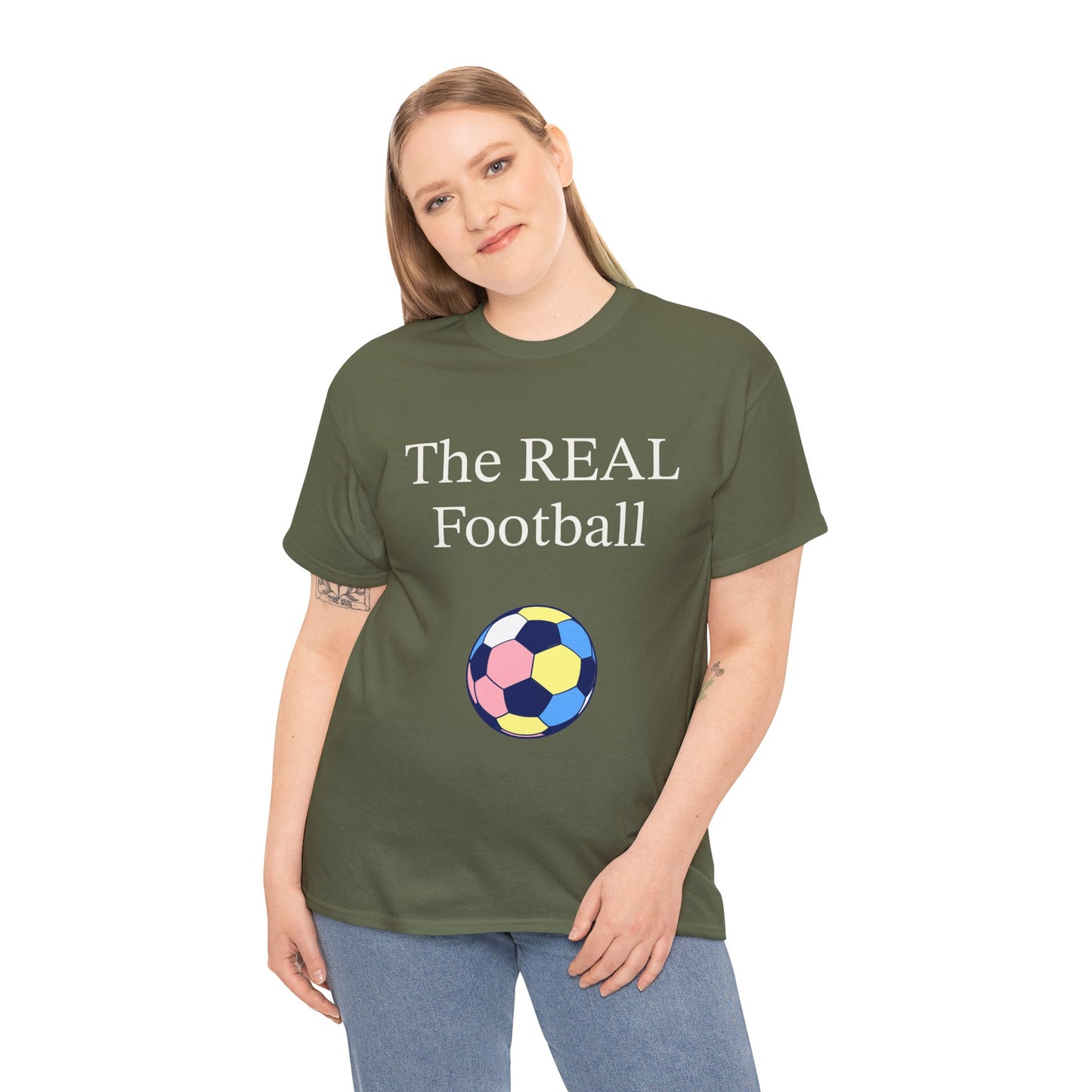 'The REAL Football' - Calling all soccer fans! Funny T-Shirt