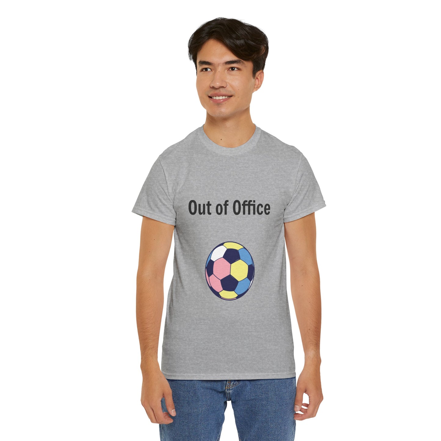 I’d Rather Watch Soccer T-Shirt | Funny 'Out of Office' Soccer Tee