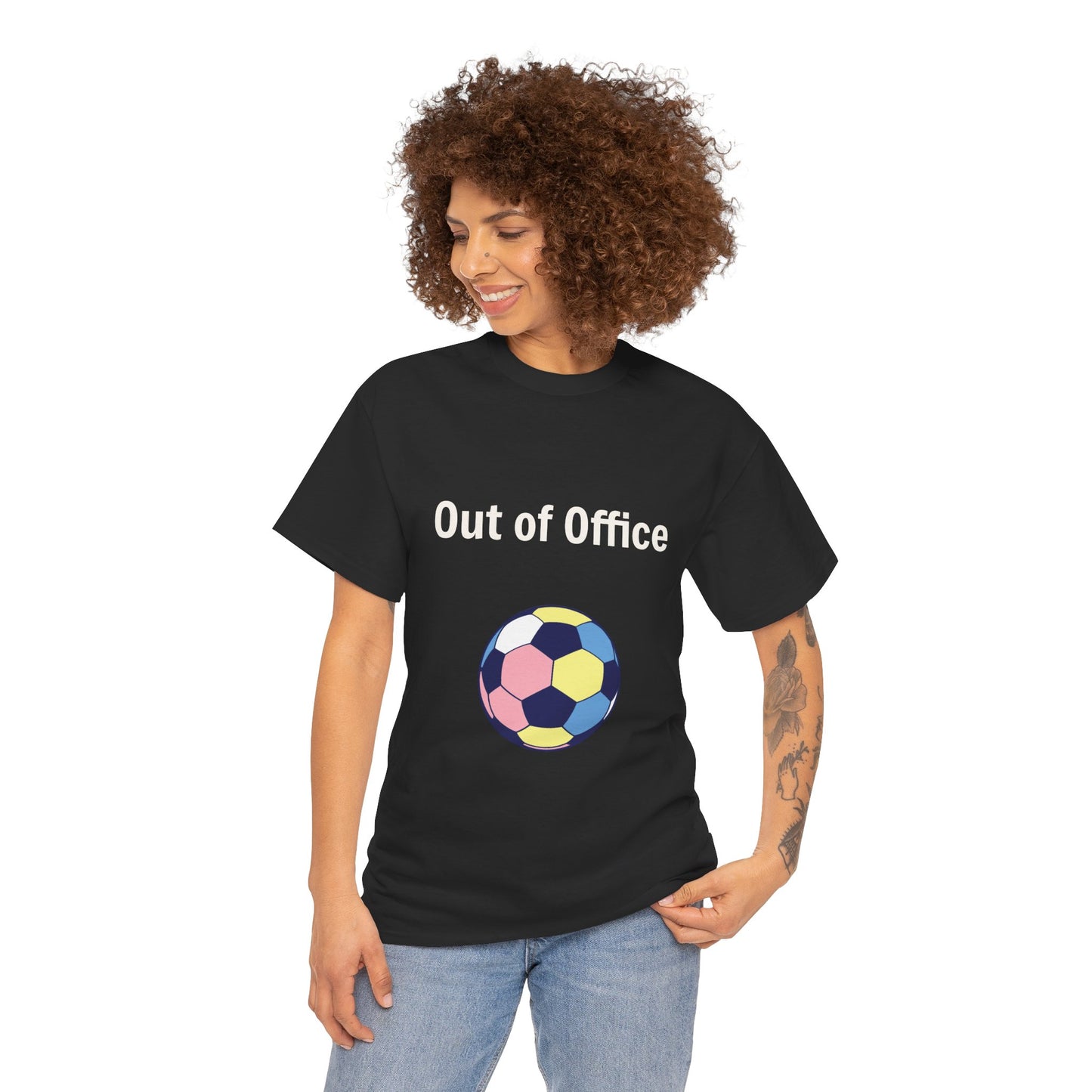 I’d Rather Watch Soccer T-Shirt | Funny 'Out of Office' Soccer Tee