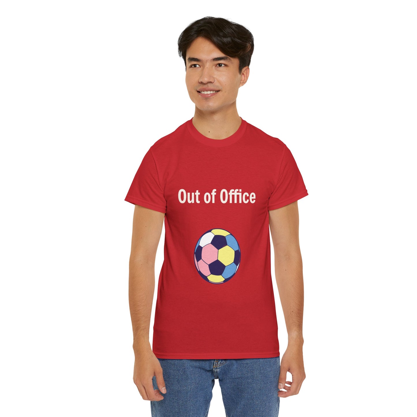 I’d Rather Watch Soccer T-Shirt | Funny 'Out of Office' Soccer Tee
