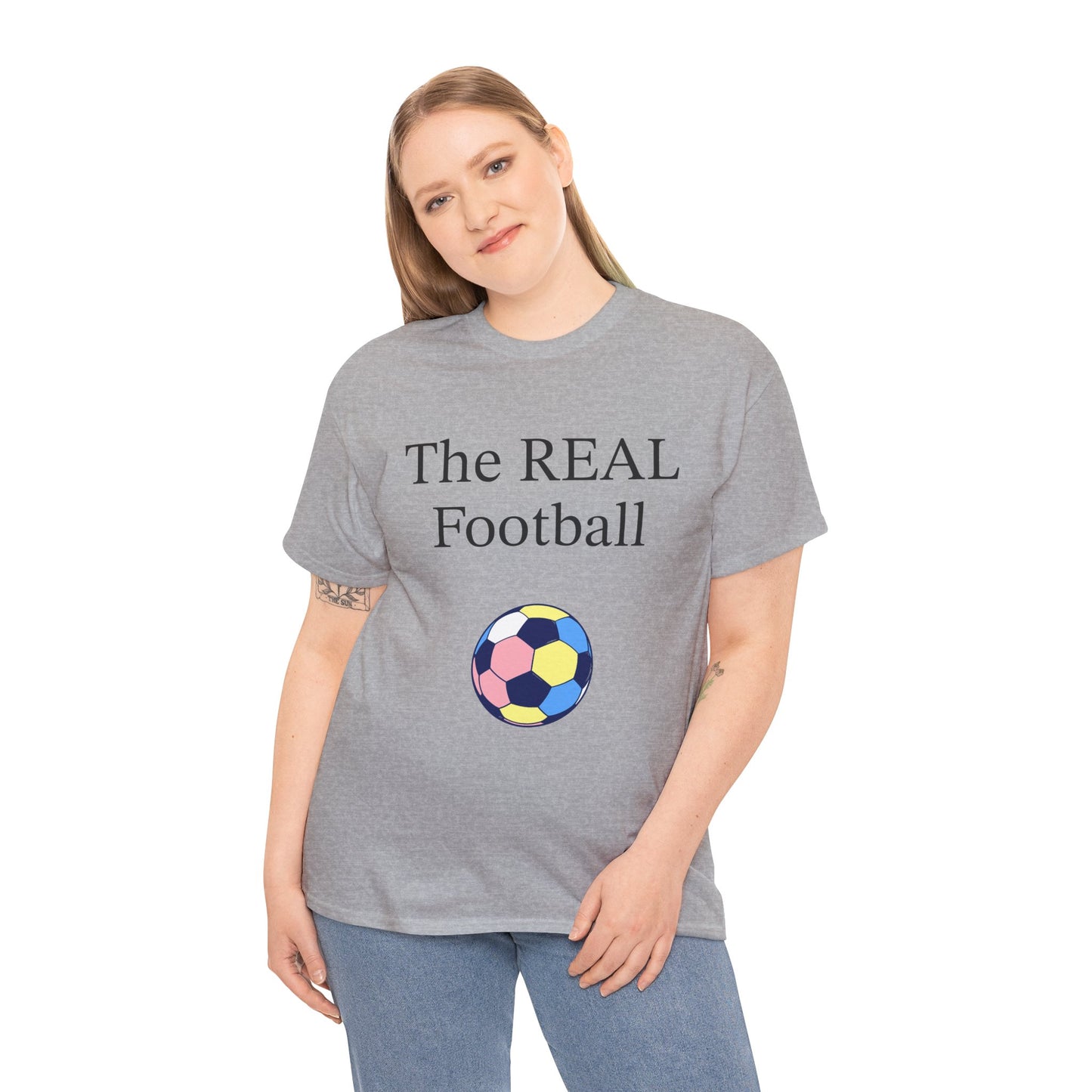 'The REAL Football' - Calling all soccer fans! Funny T-Shirt