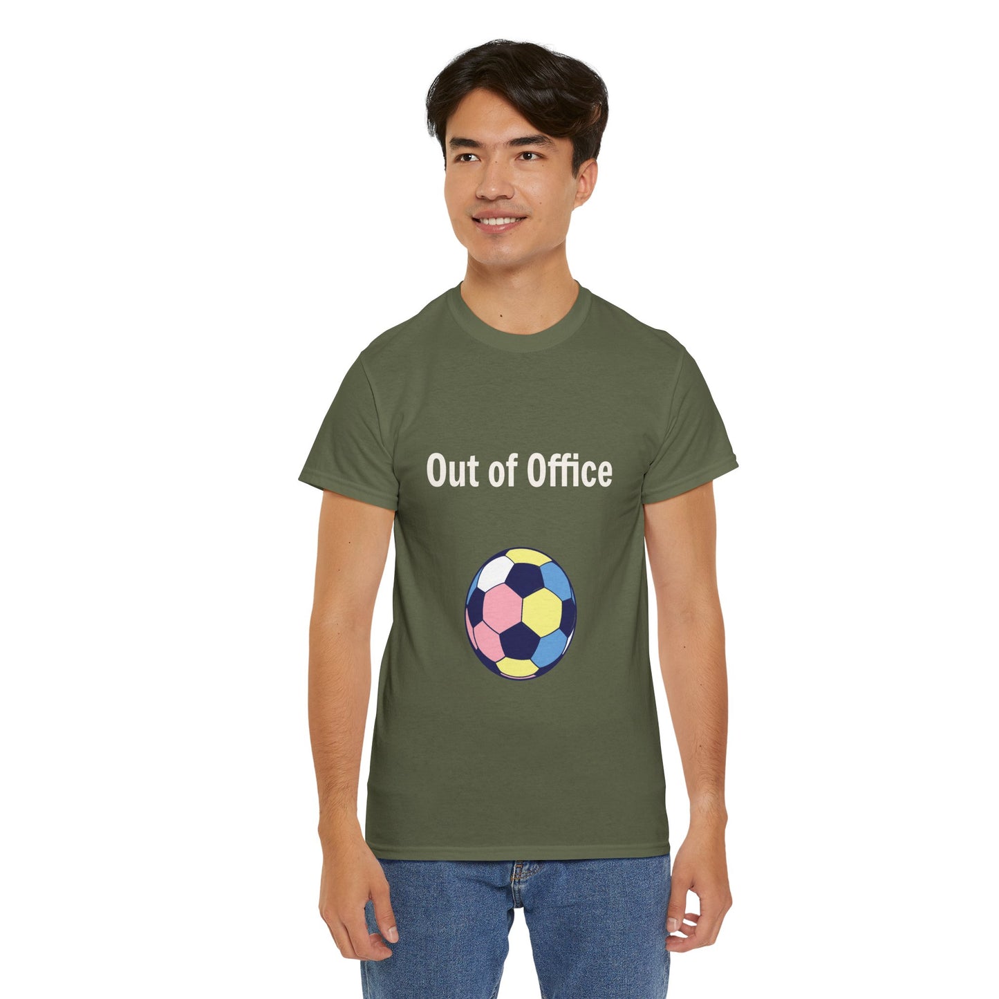 I’d Rather Watch Soccer T-Shirt | Funny 'Out of Office' Soccer Tee