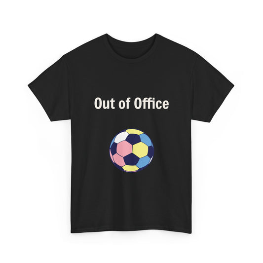 I’d Rather Watch Soccer T-Shirt | Funny 'Out of Office' Soccer Tee