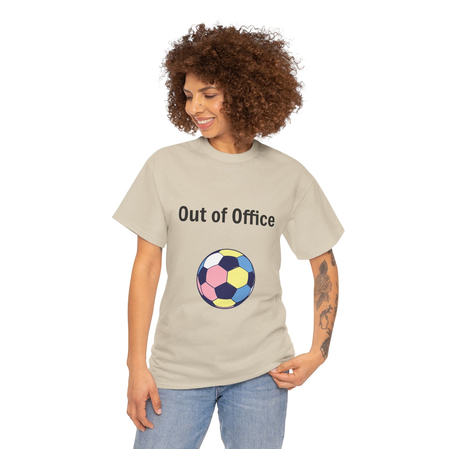 I’d Rather Watch Soccer T-Shirt | Funny 'Out of Office' Soccer Tee