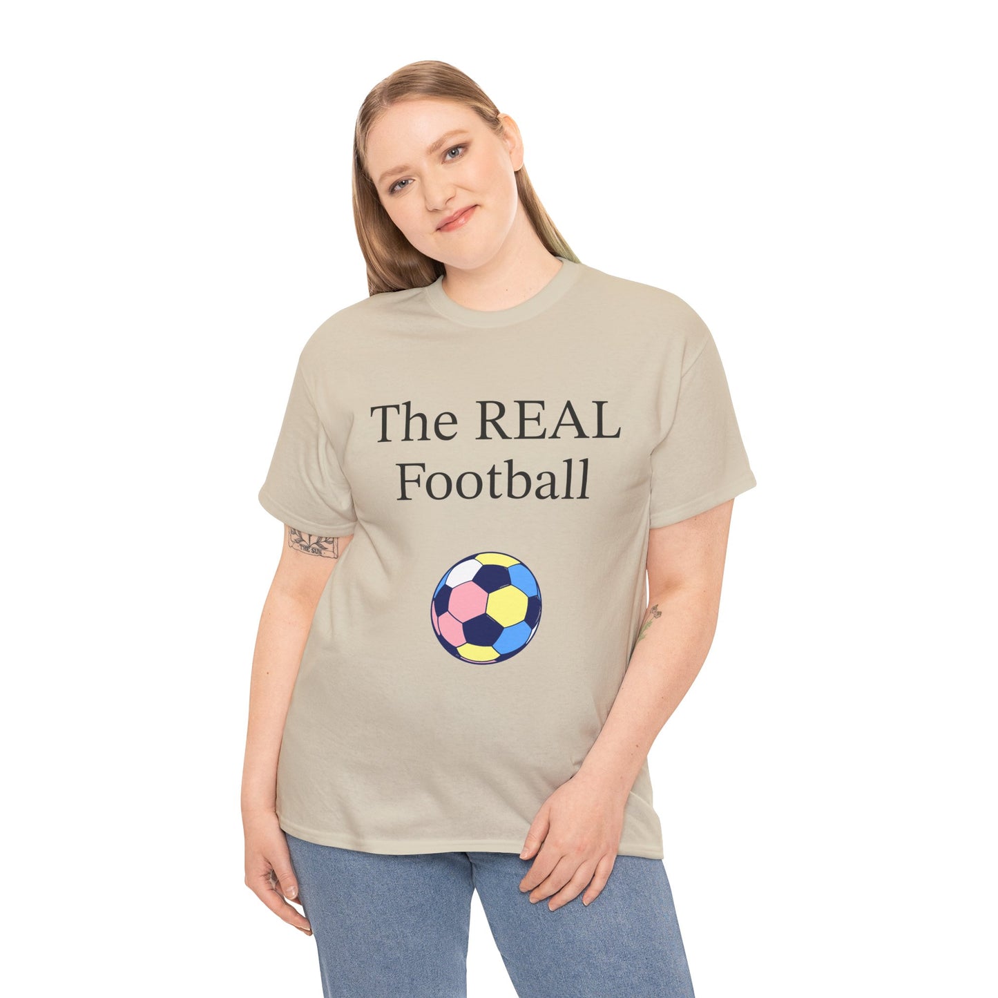 'The REAL Football' - Calling all soccer fans! Funny T-Shirt
