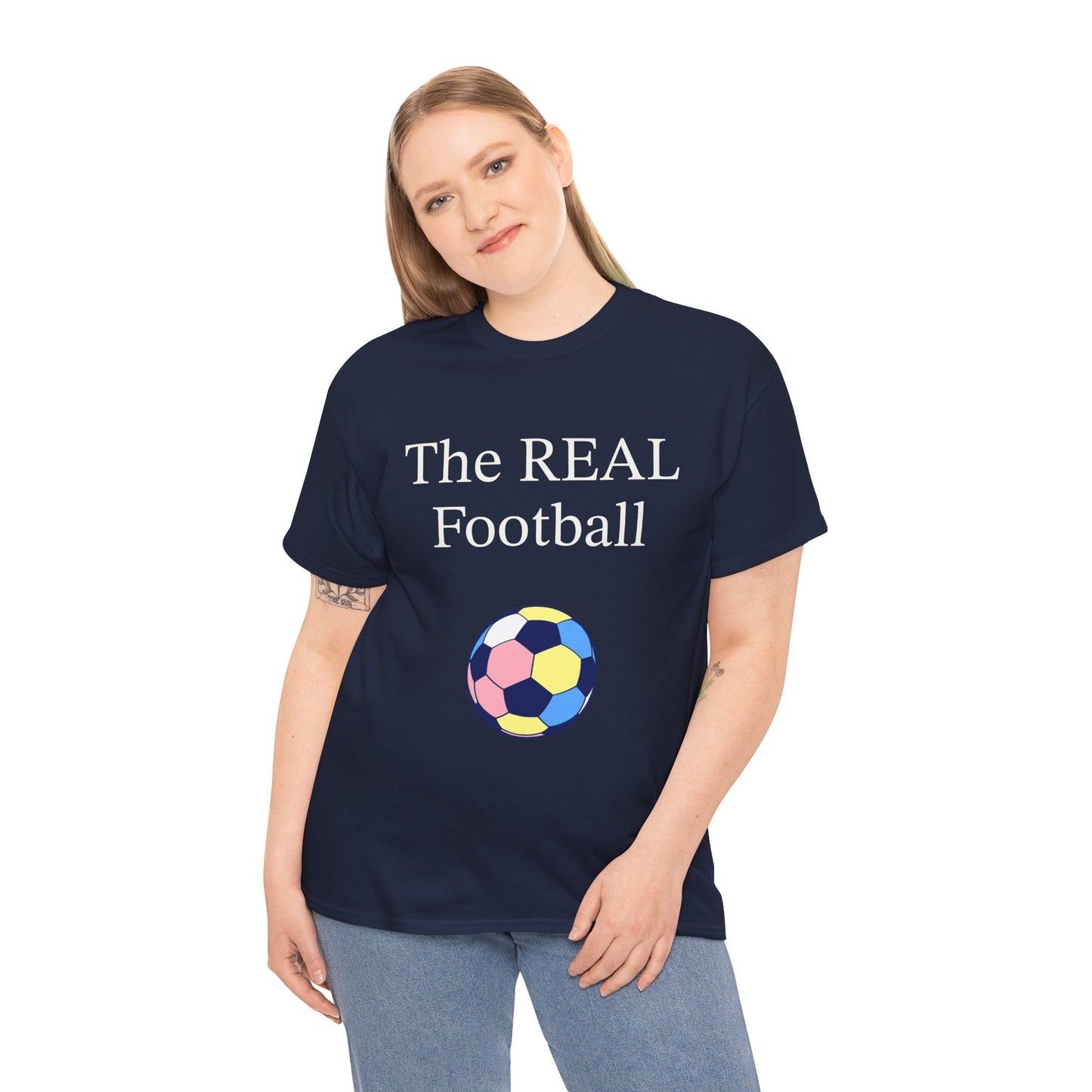 'The REAL Football' - Calling all soccer fans! Funny T-Shirt